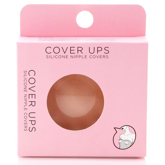 Silicone Heart Shaped Nipple Covers Nude - Picture 5 of 7